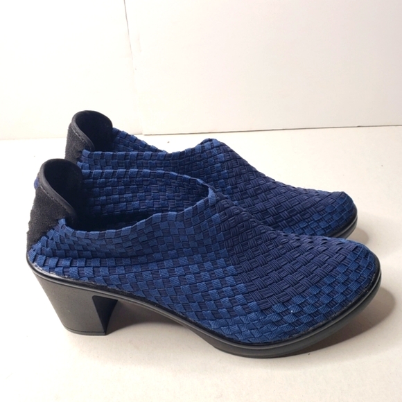 Steven by Steve Madden Elizah Stretch Woven Bootie Heel Shoes Size 10 - Picture 2 of 14